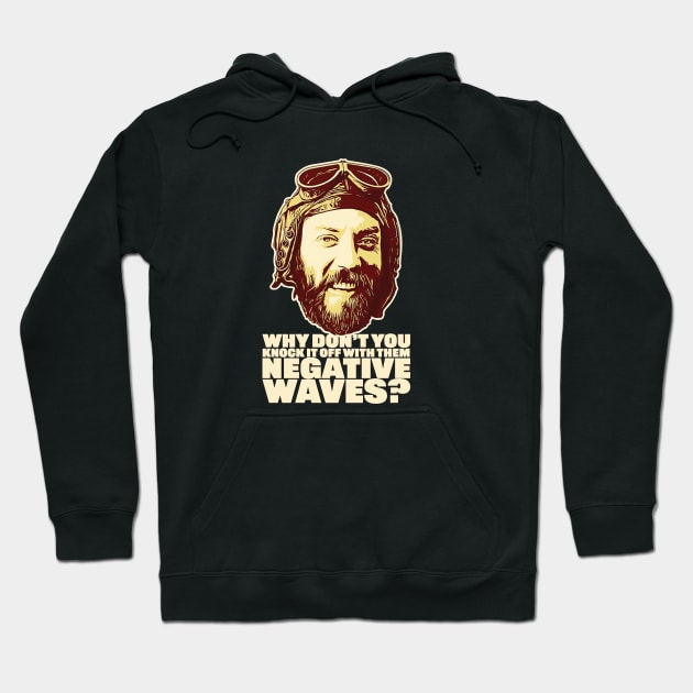 oddball from kellys heroes negative waves Hoodie by fancyjan